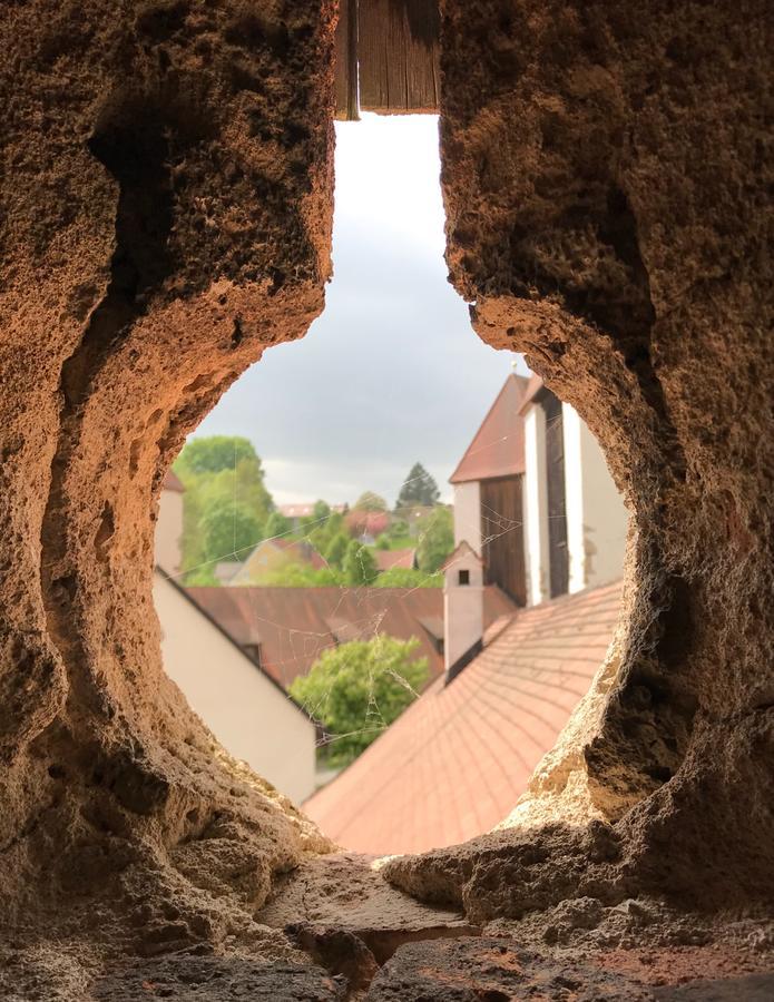Gaestehaus Maelzerei Auf Schloss Neuburg Am Inn Exterior foto